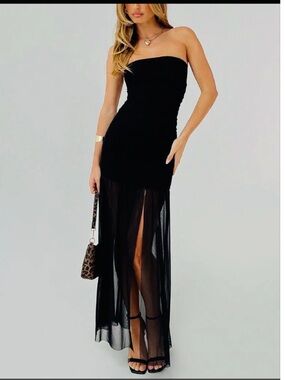 knee length dresses for ladies Anthea Bow-Tie Front Layered Frill Dress White Selfie Leslie